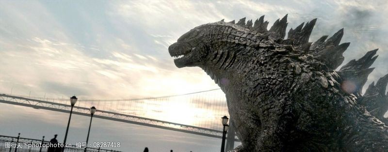 哥斯拉恐龙图片素材