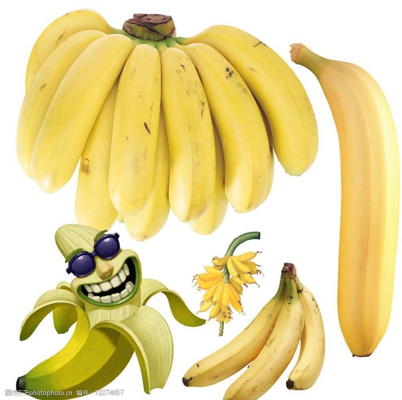 高热量水果图片素材