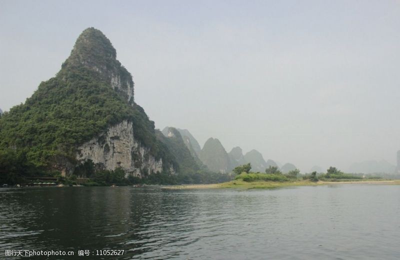 竹筏桂林图片