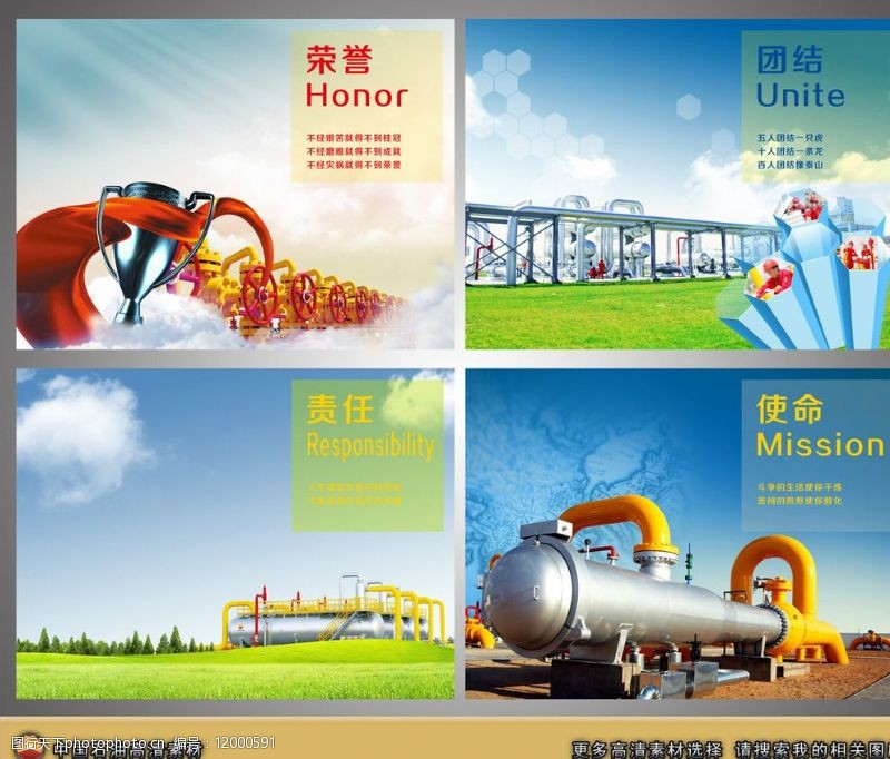 中国石化中国石油企业形象高清图片
