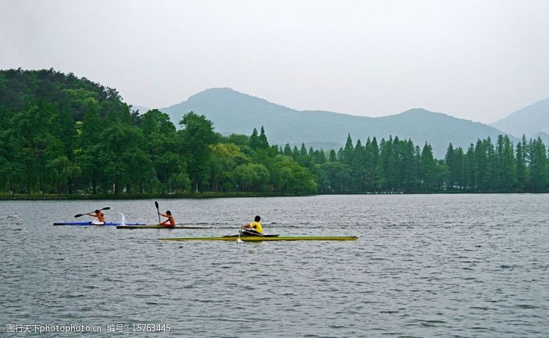 杭州西湖名胜美丽西湖图片