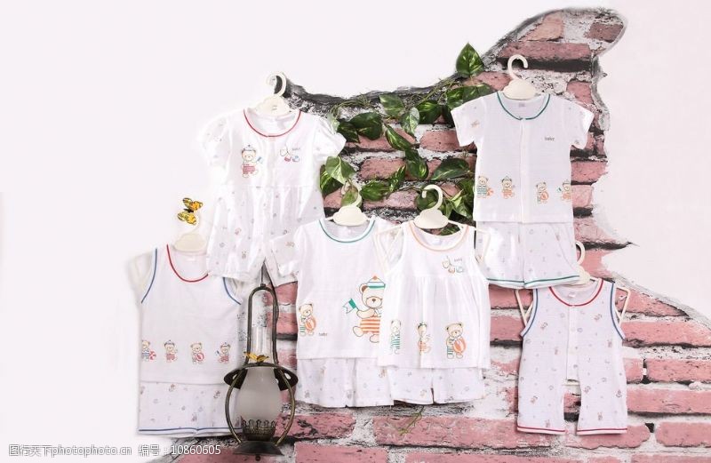 静物系列婴儿服饰系列陈列摄图片