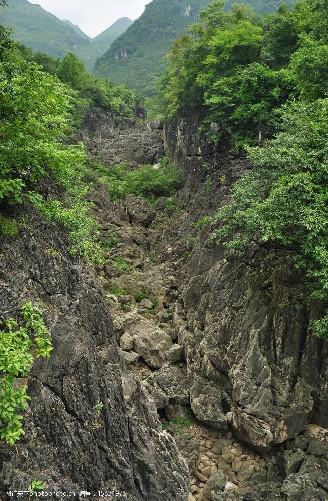 贵州峡谷图片