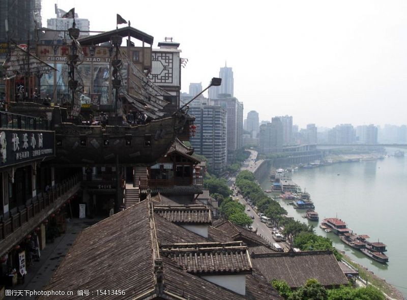 建筑行业重庆洪崖洞图片