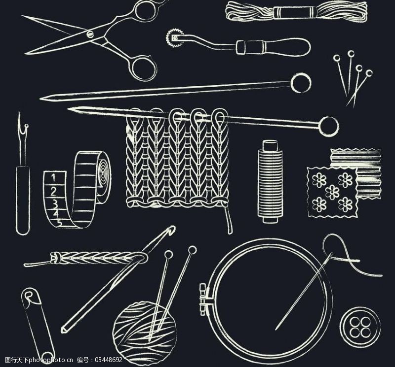 缝纫机裁缝素材