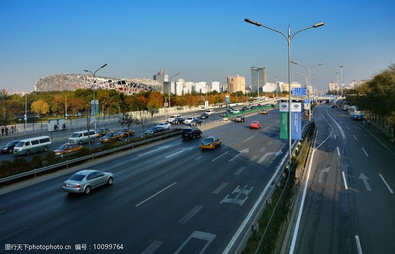 鸟巢北京交通图片