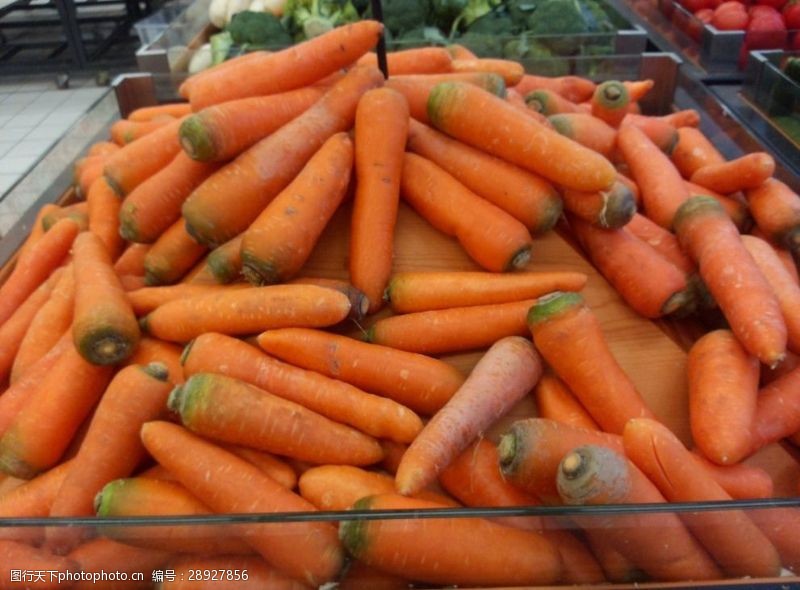 蔬菜超市超市胡萝卜
