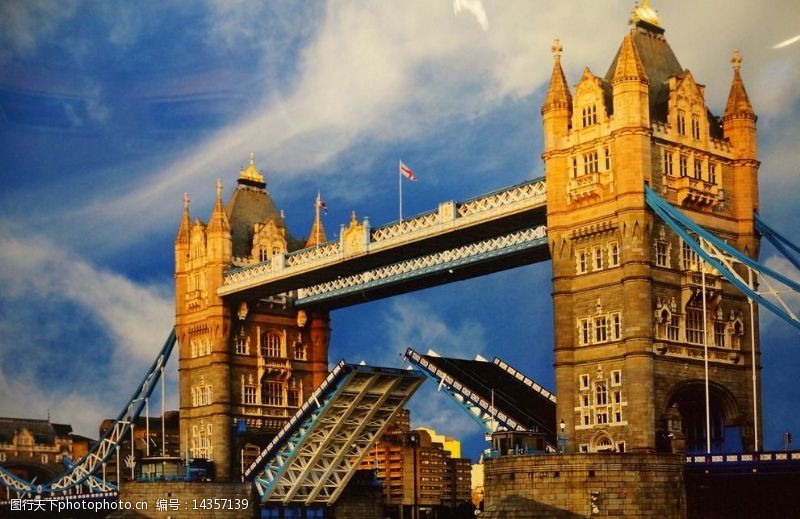 船只伦敦塔桥图片