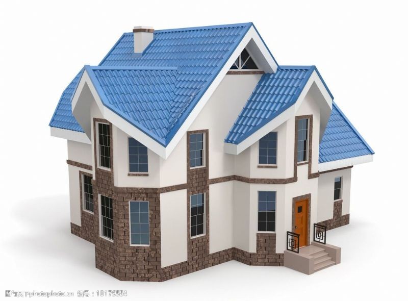 房屋模型别墅模型图片