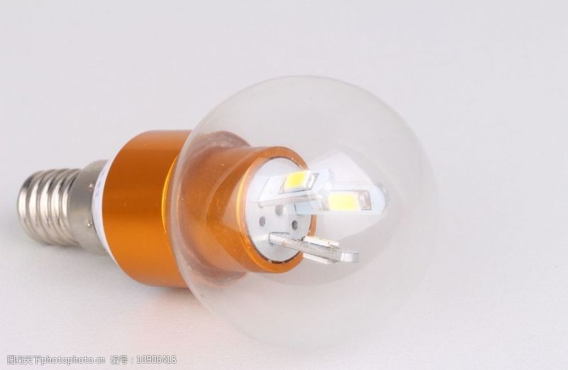 水晶球3W三叉LED灯泡球泡图片