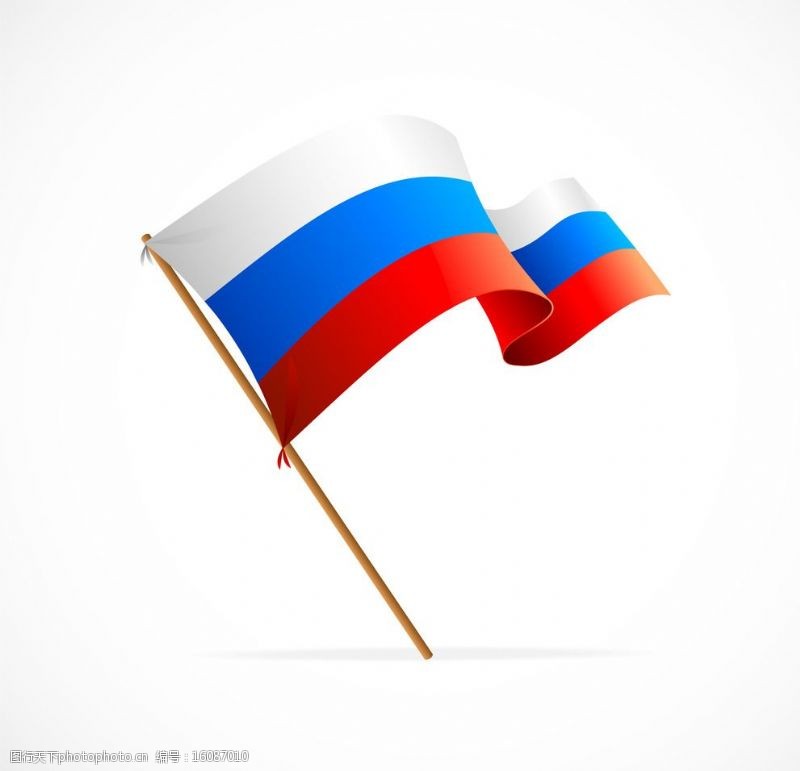 俄国俄罗斯国旗图片