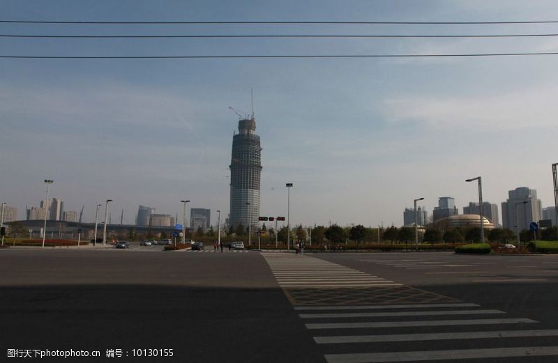 远景郑州远眺千禧大厦图片