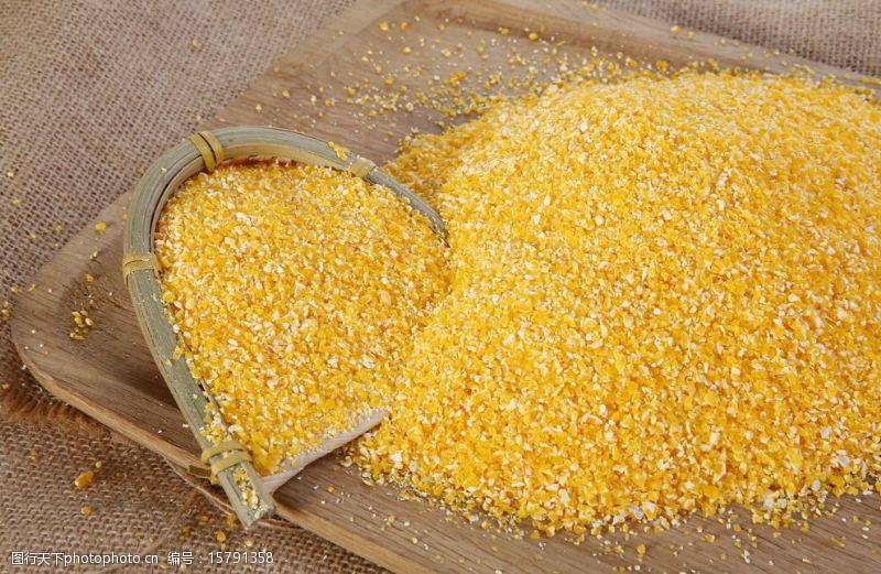 玉米糁玉米茬子苞谷碴子糁子图片