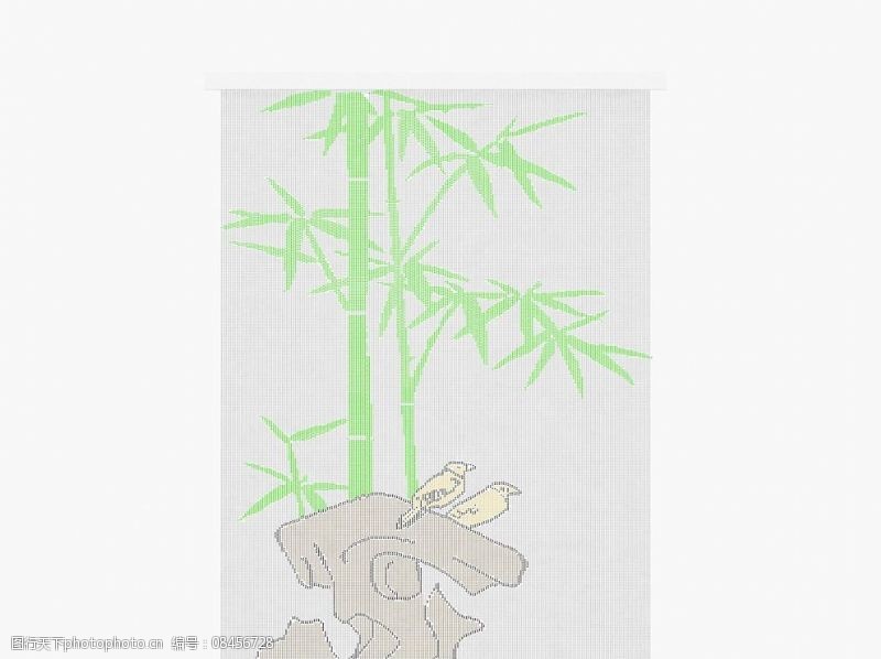 竹子的图案水晶珠帘竹子图案珠帘艺术珠帘图片