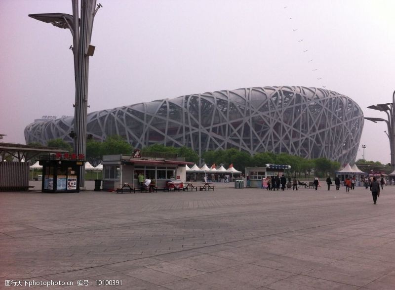 鸟巢北京旅游实地拍摄图片