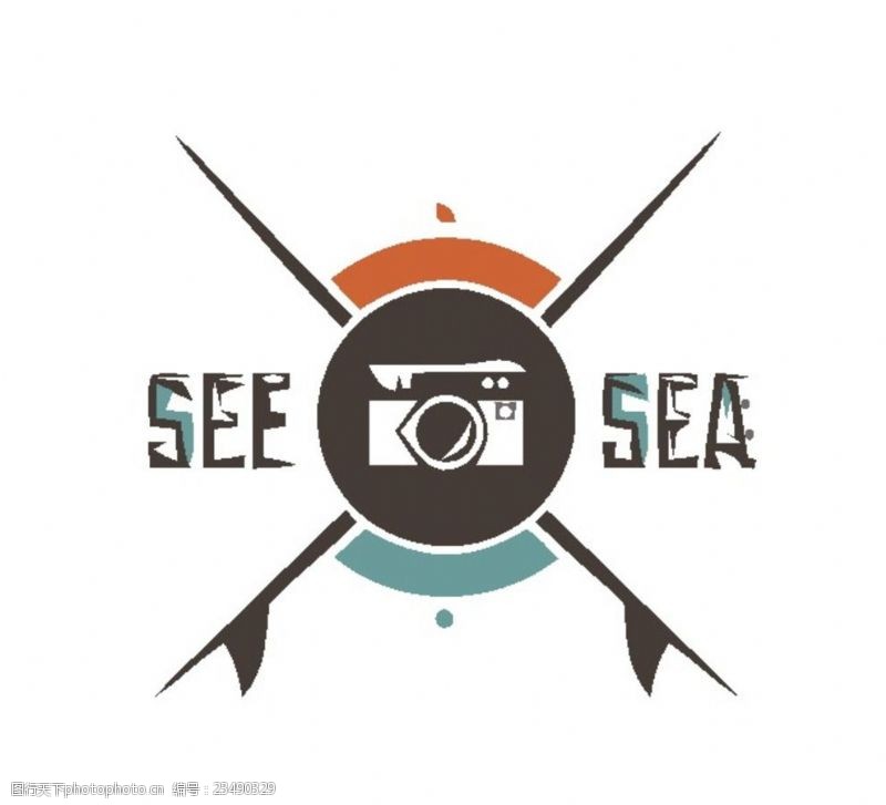 抽象拍摄摄影logo
