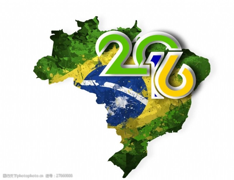 里约奥运会2016巴西奥运地图