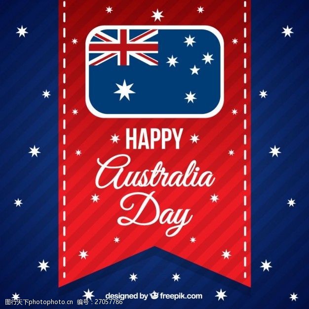 澳大利亚国旗澳大利亚天带背景