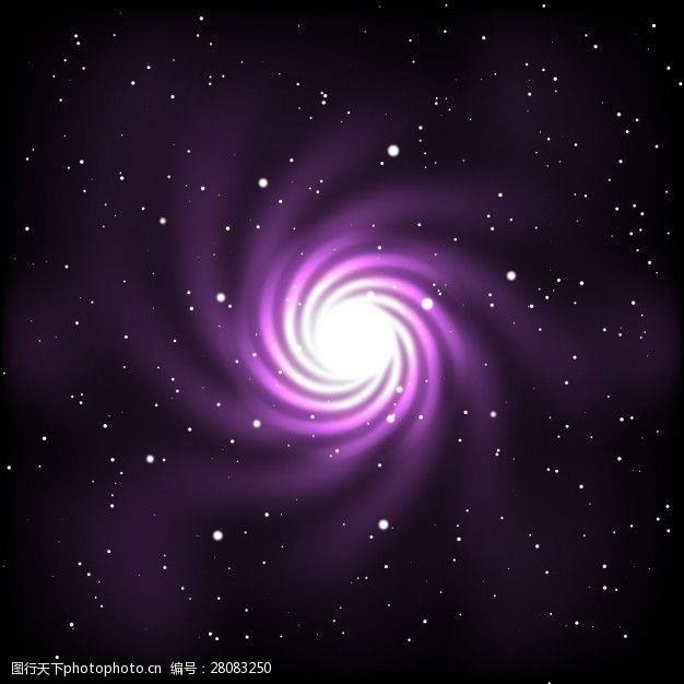 紫色天空宇宙背景