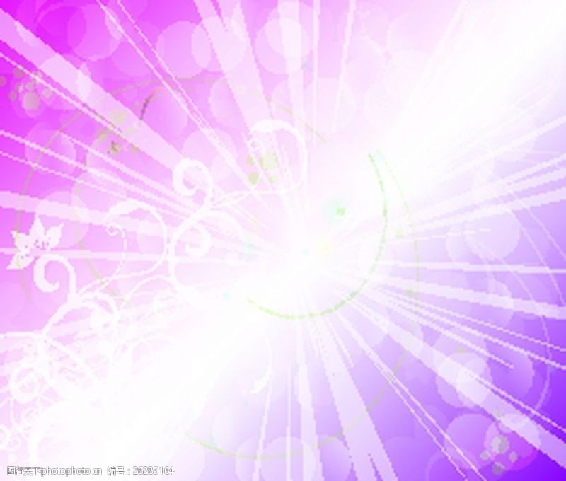紫色梦幻背景紫色光矢量图素材