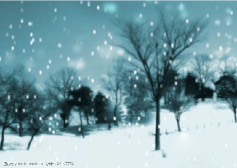 下雪GIF图片