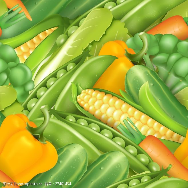 豌豆背景玉米底纹背景图片