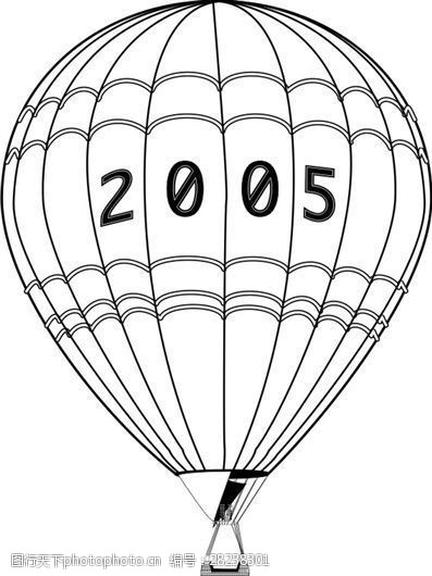 包装设计0012热气球矢量素材EPS格式0012