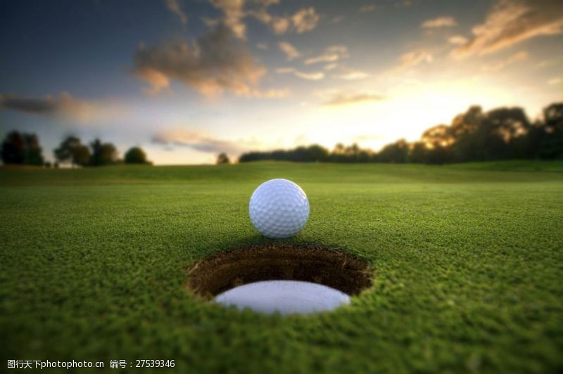 贵族运动高尔夫运动高清图片