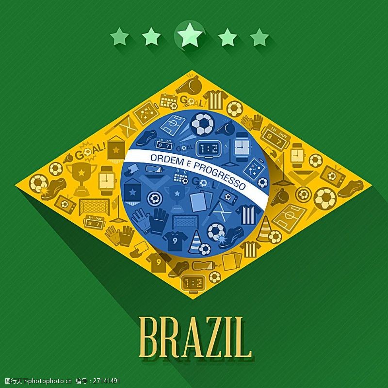 背景图片下载世界杯标志海报