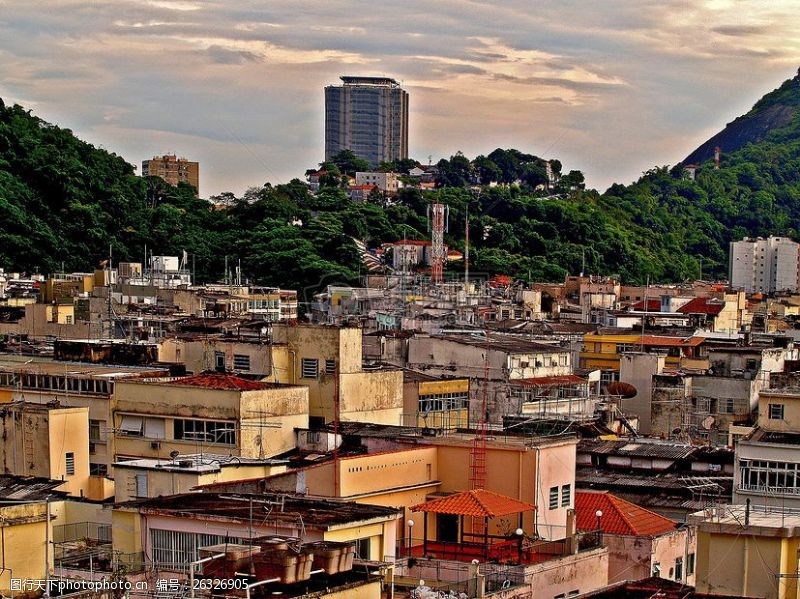 里约热内卢巴西的贫民区