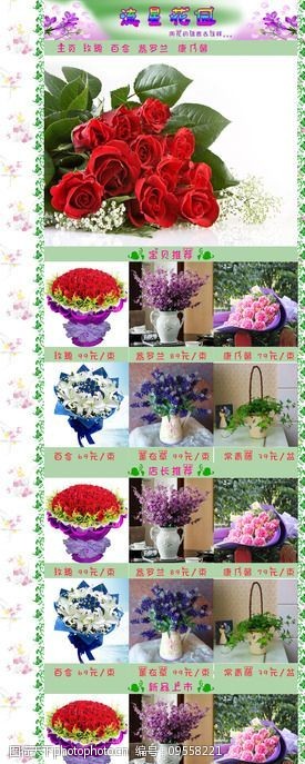 常青藤花店网页图片