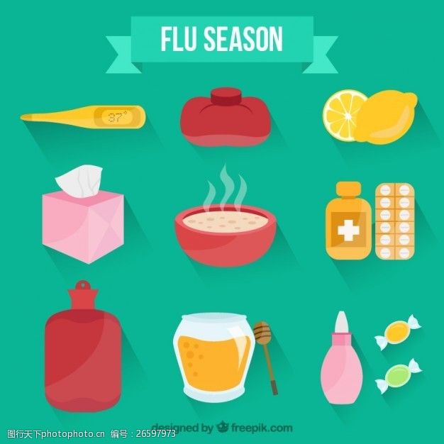 药瓶子流感季节配件