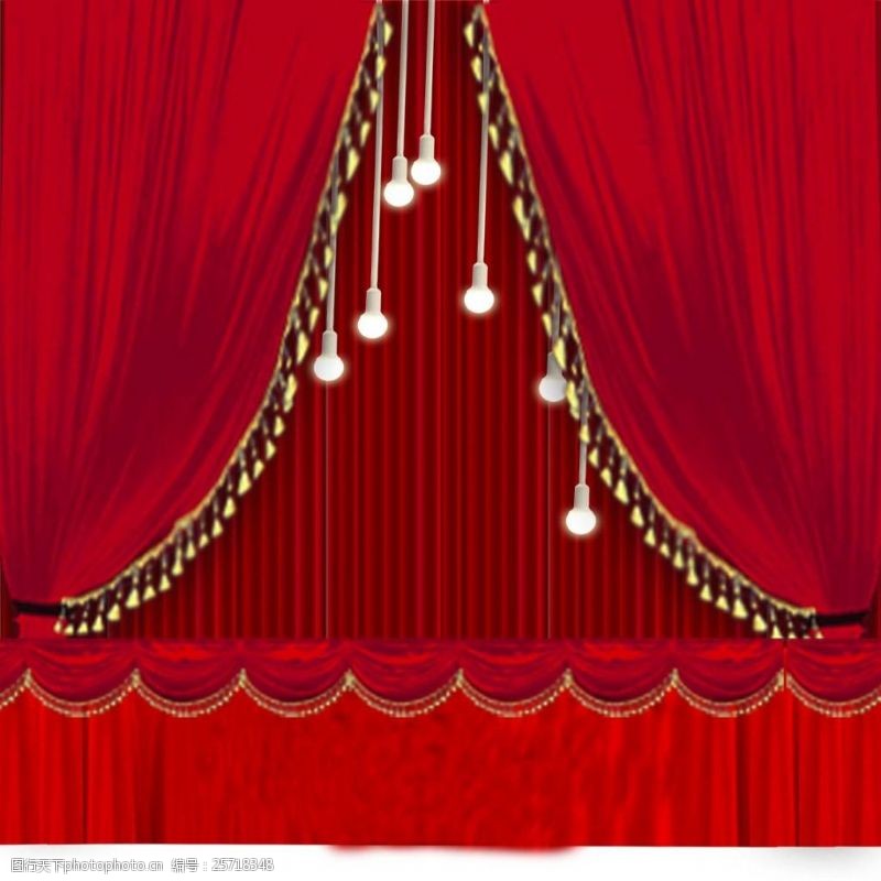 红色婚礼背景摩尔婚礼背景设计