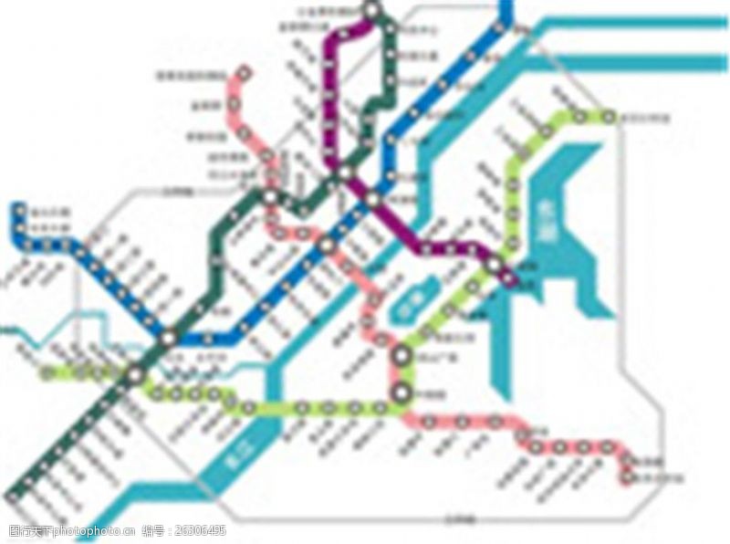 地铁地产武汉市地铁路线图