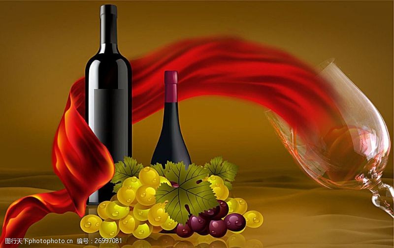 葡萄酒展板红酒海报葡萄酒海报