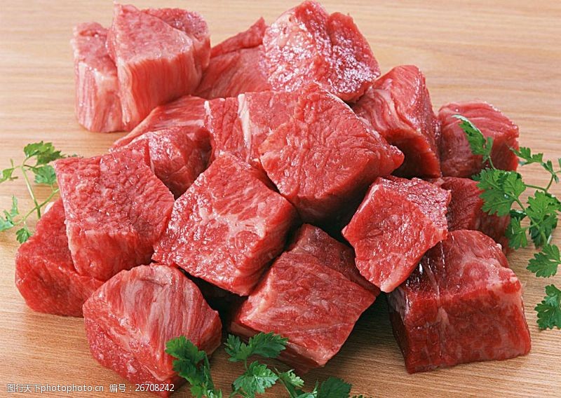 生牛肉新鲜肉块