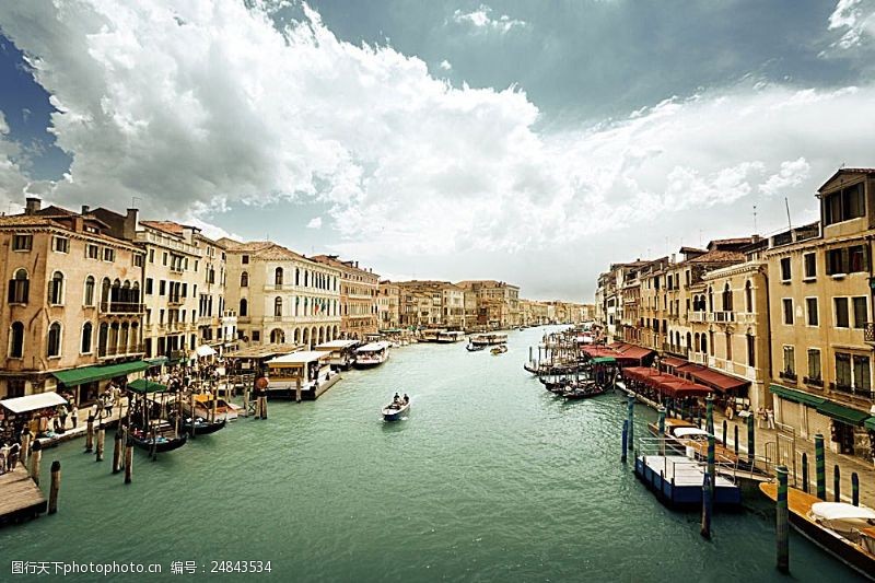 世界建筑设计威尼斯城市风景