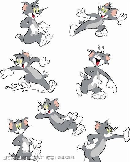猫和老鼠电影卡通形象矢量AI01