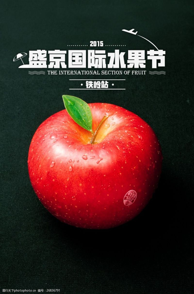 宣传物料国际水果节海报