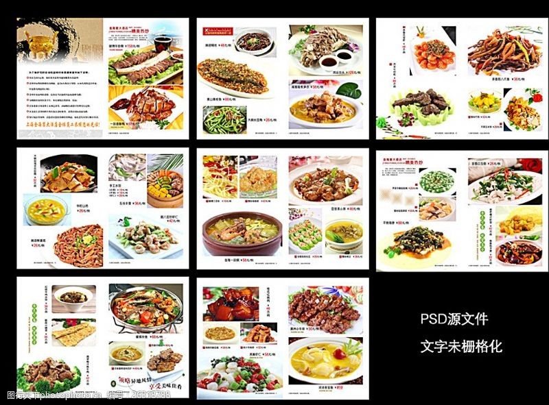 八爪鱼中餐美食菜谱图片