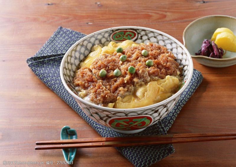日本美食土豆泥拌饭