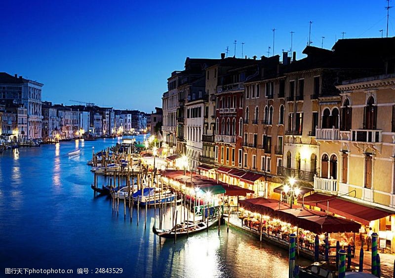 世界建筑设计威尼斯水城风景