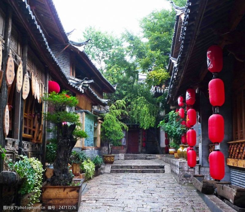 盆子中国风农家庭院影楼摄影背景图片