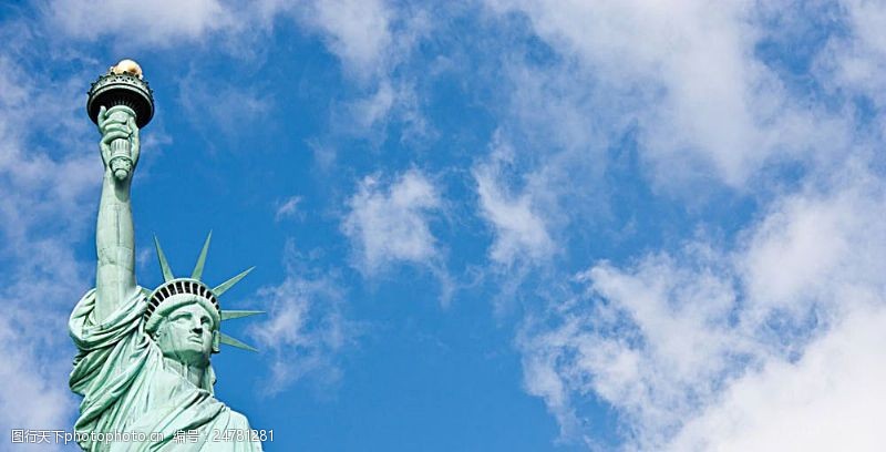 美国城市自由女神高清摄影图片