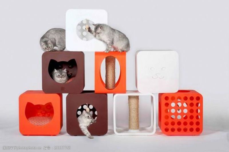 宠物用品模块化猫咪创意宠物屋