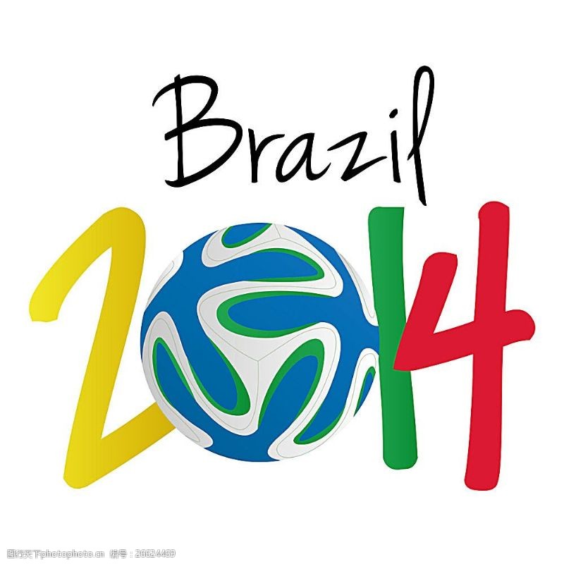 体育赛事2014巴西世界杯海报