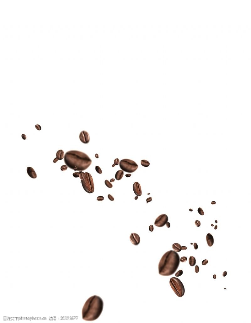 咖啡豆海报咖啡豆透明素材
