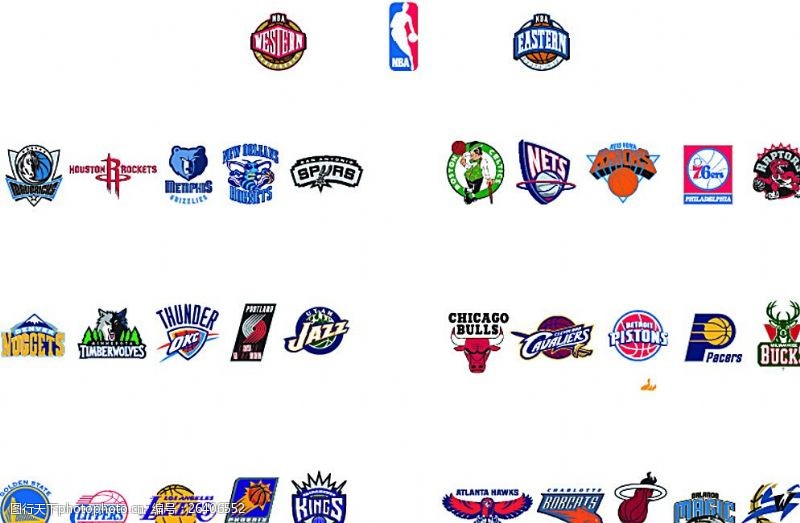 白狼NBA球队logo图片
