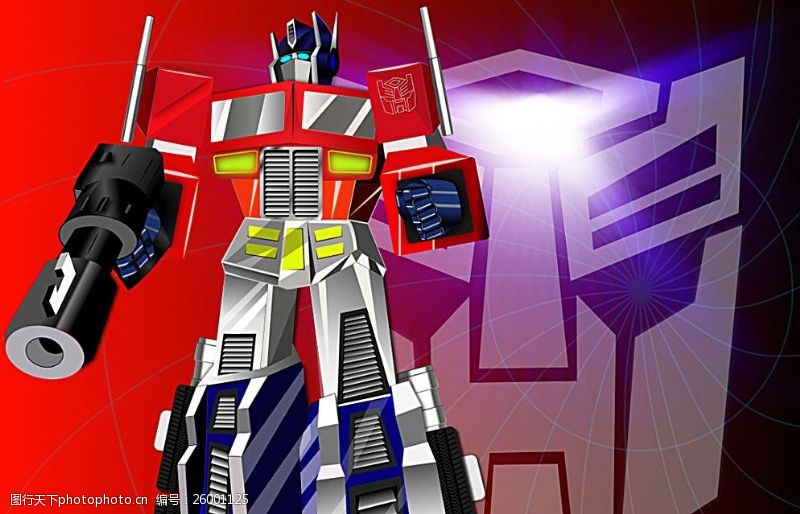 变形金刚汽车人变形金刚图片