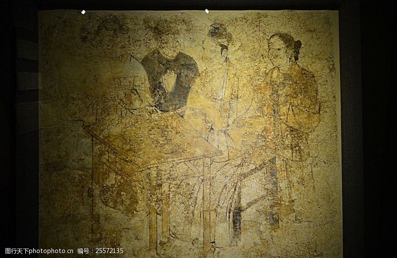 唐代壁画图片